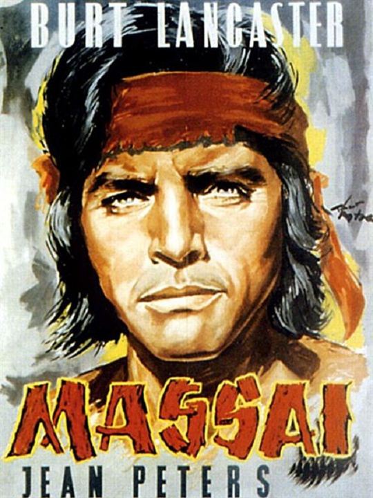 Massai - der große Apache : Kinoposter