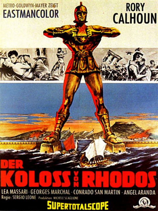 Der Koloss von Rhodos : Kinoposter