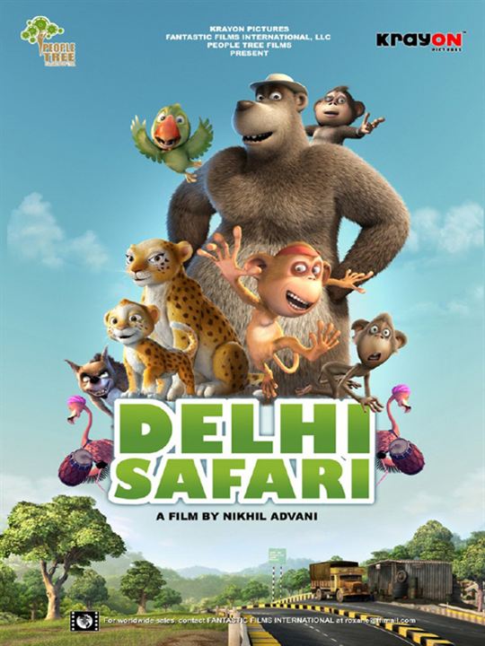 Delhi Safari : Kinoposter