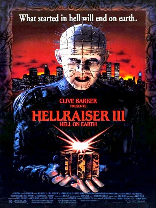 Hellraiser 3: Hell On Earth : Kinoposter