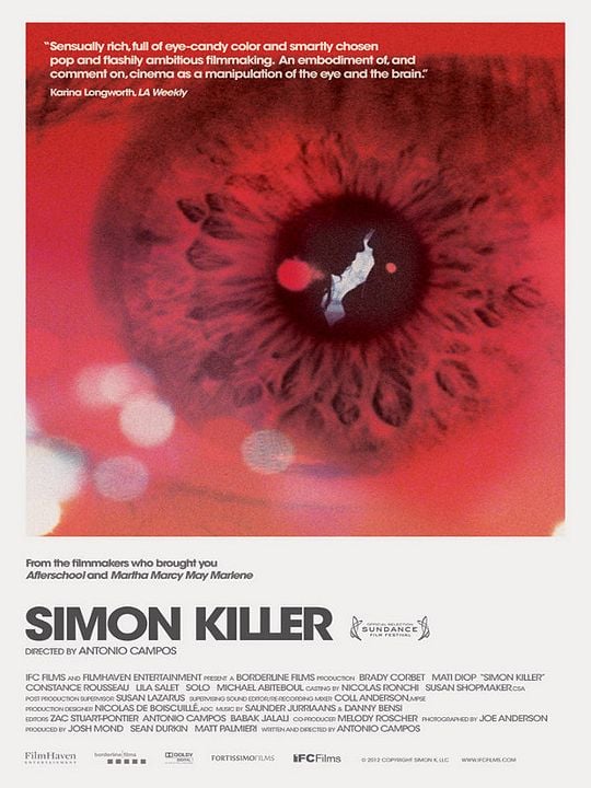 Simon Killer : Kinoposter