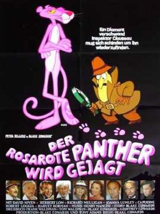 Der rosarote Panther wird gejagt : Kinoposter