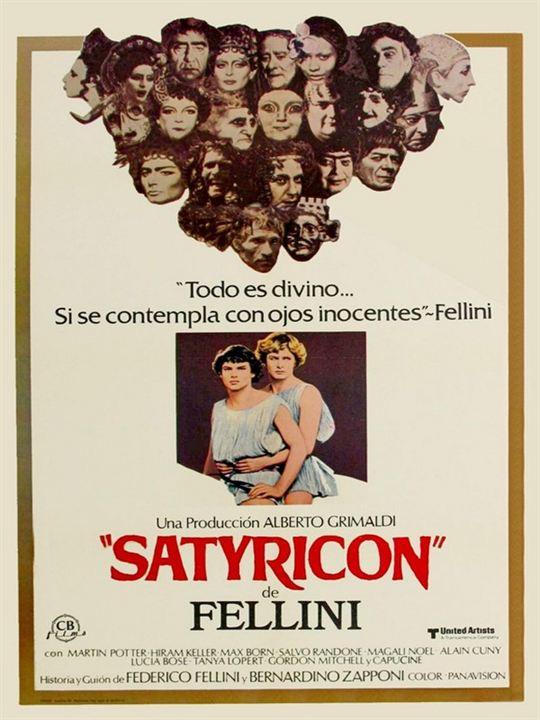 Fellinis Satyricon : Kinoposter