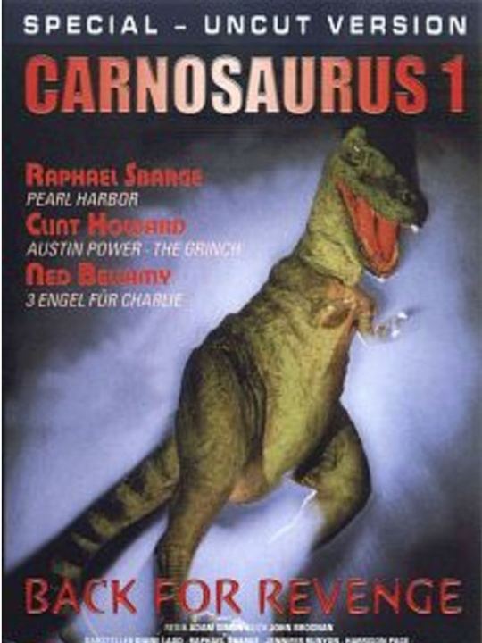 Carnosaurus : Kinoposter