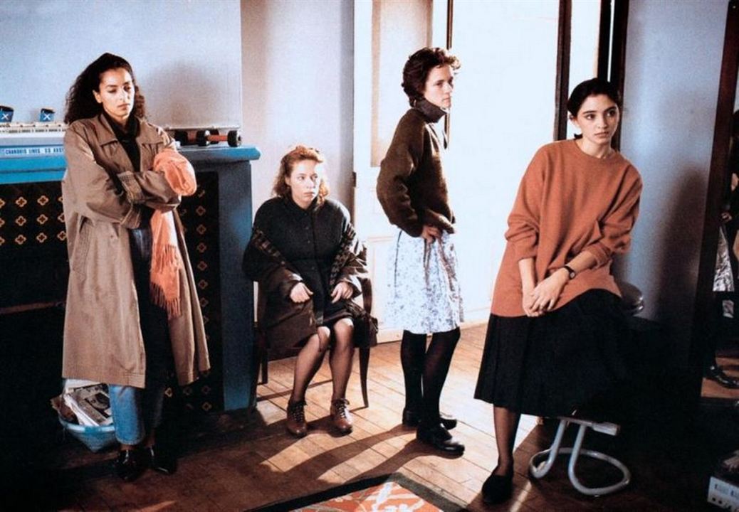 Die Viererbande : Bild Laurence Côte, Bernadette Giraud, Ines de Medeiros, Fejria Deliba