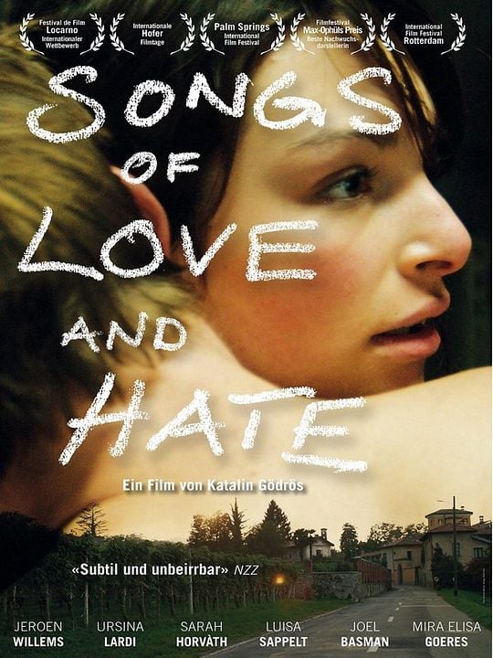 Songs of Love and Hate : Kinoposter