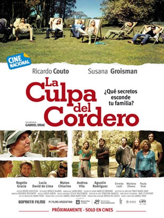 La culpa del cordero : Kinoposter