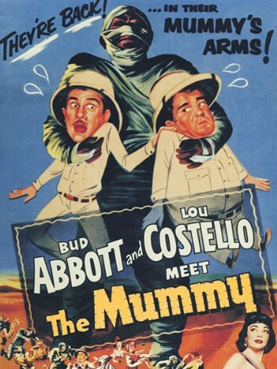 Abbott und Costello als Mumienräuber : Kinoposter