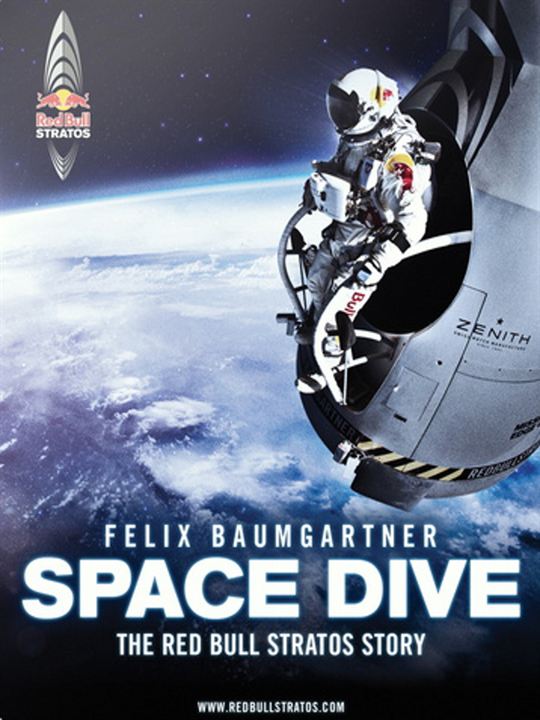 Space Dive - The Red Bull Stratos Story : Kinoposter