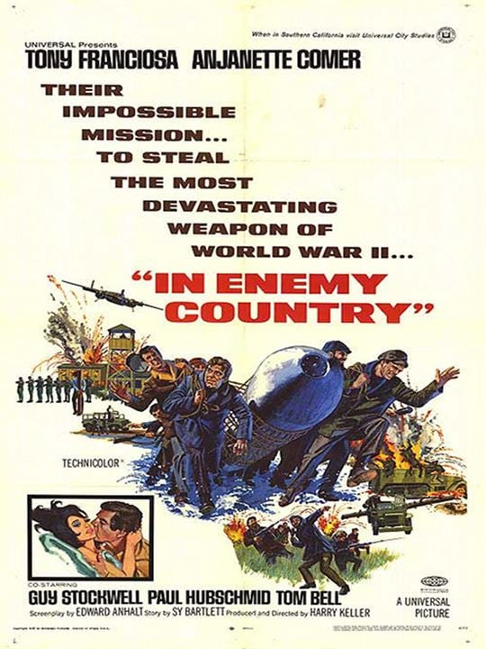 In Enemy Country : Kinoposter