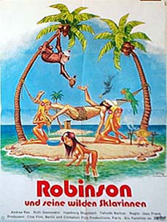 Robinson und seine wilden Sklavinnen : Kinoposter