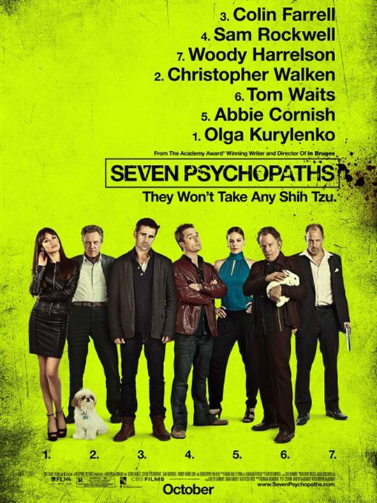 7 Psychos : Kinoposter