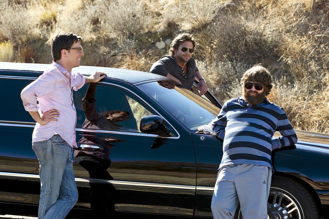 Hangover 3 : Bild Ed Helms, Zach Galifianakis, Bradley Cooper