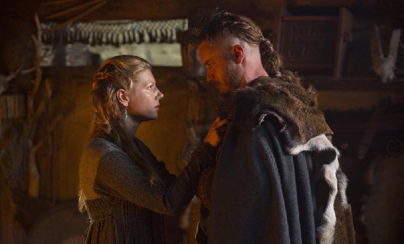 Vikings : Bild Katheryn Winnick, Travis Fimmel