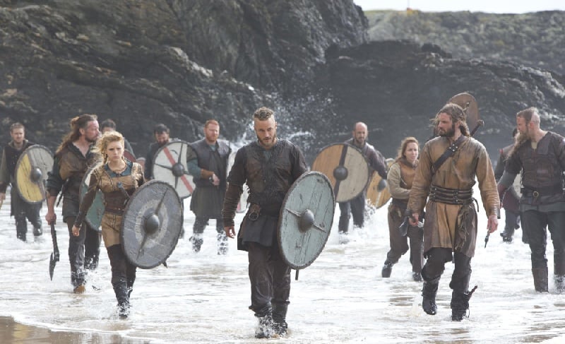 Vikings : Bild Travis Fimmel, Clive Standen, Katheryn Winnick