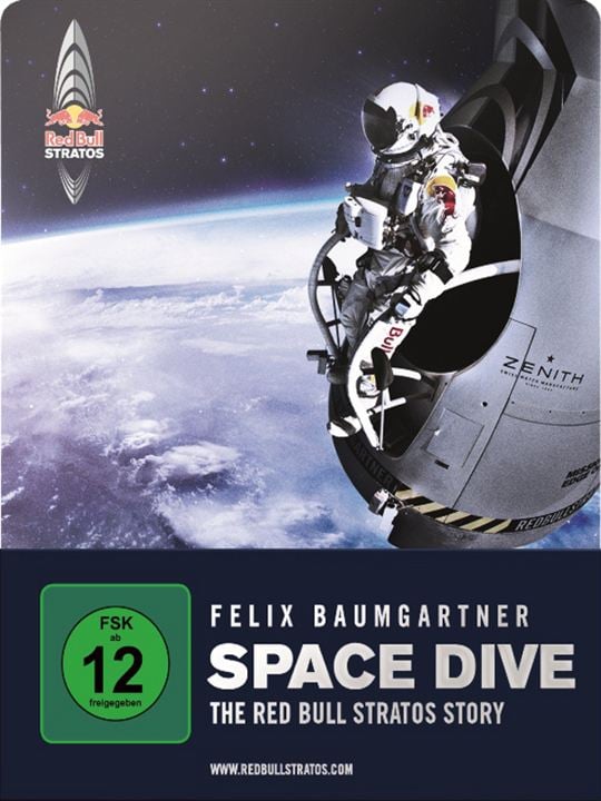 Space Dive - The Red Bull Stratos Story : Kinoposter