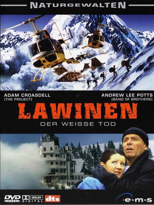 Lawinen - Der weiße Tod : Kinoposter