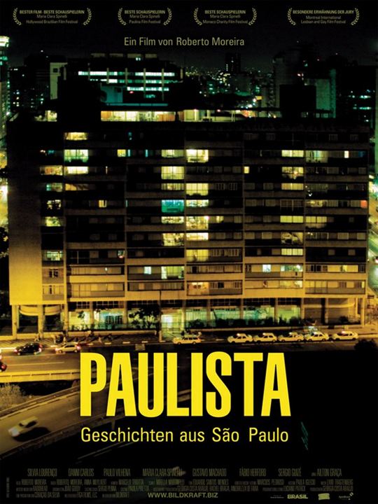 Paulista - Geschichten aus São Paulo : Kinoposter