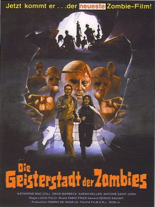 Die Geisterstadt der Zombies : Kinoposter