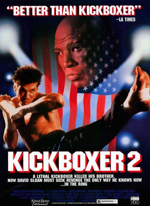 Kickboxer 2 - Der Champ kehrt zurück : Kinoposter
