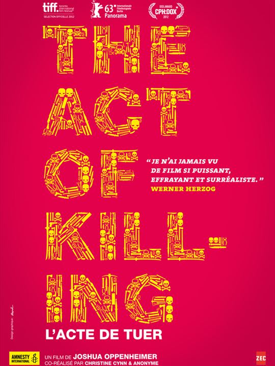 The Act of Killing : Kinoposter