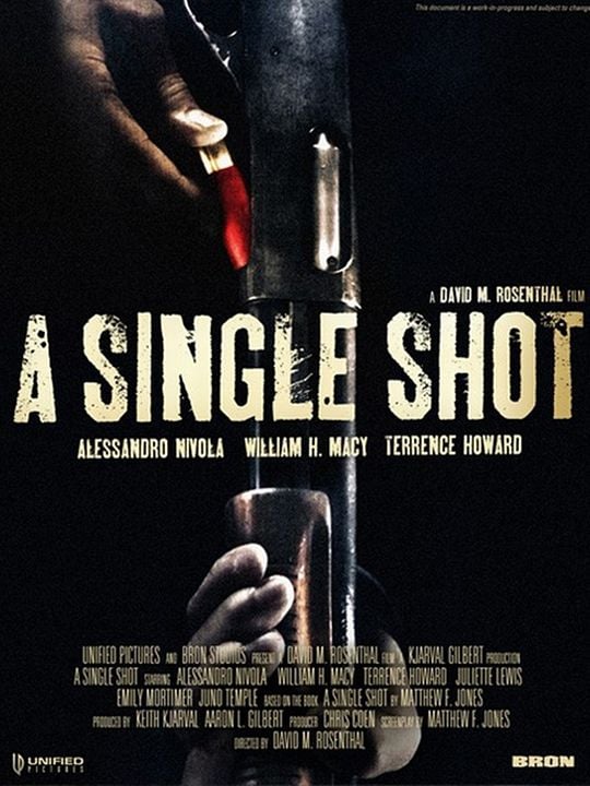 A Single Shot - Tödlicher Fehler : Kinoposter