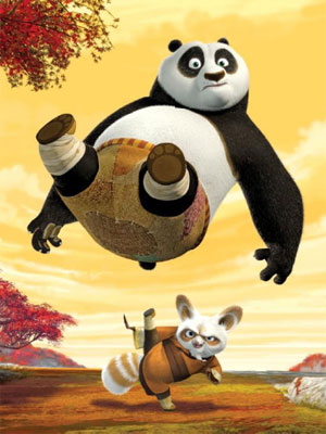 Kung Fu Panda – Mit Fell und Fu : Kinoposter