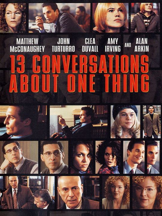 13 Conversations About One Thing : Kinoposter