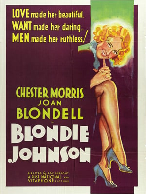 Blondie Johnson : Kinoposter