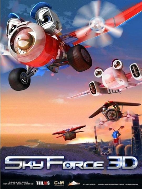 Sky Force - Die Feuerwehrhelden : Kinoposter