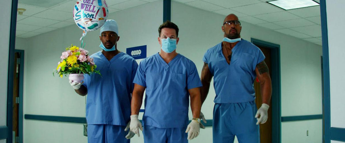 Pain & Gain : Bild Mark Wahlberg, Dwayne Johnson, Anthony Mackie