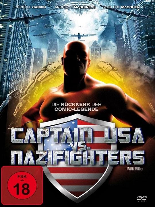 Captain USA vs. Nazifighters : Kinoposter