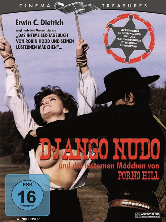 Django Nudo und die lüsternen Mädchen von Porno Hill : Kinoposter