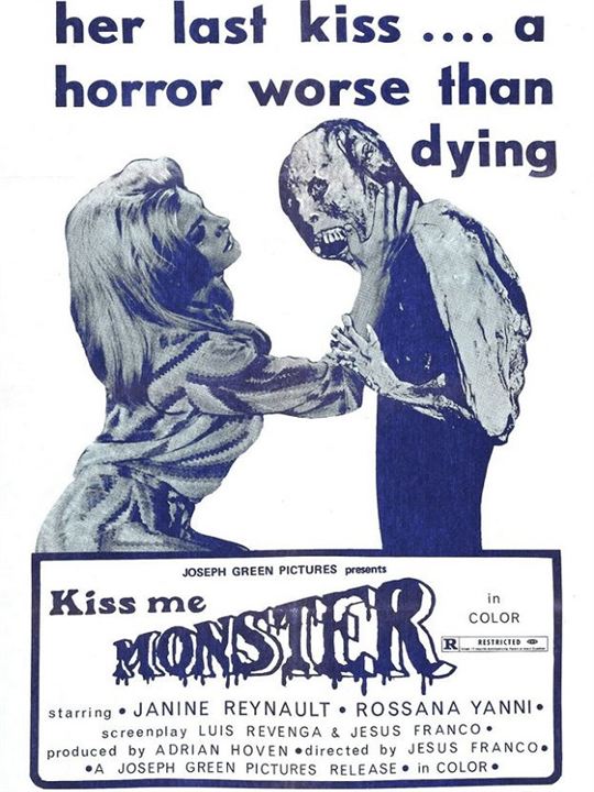 Küss mich, Monster : Kinoposter