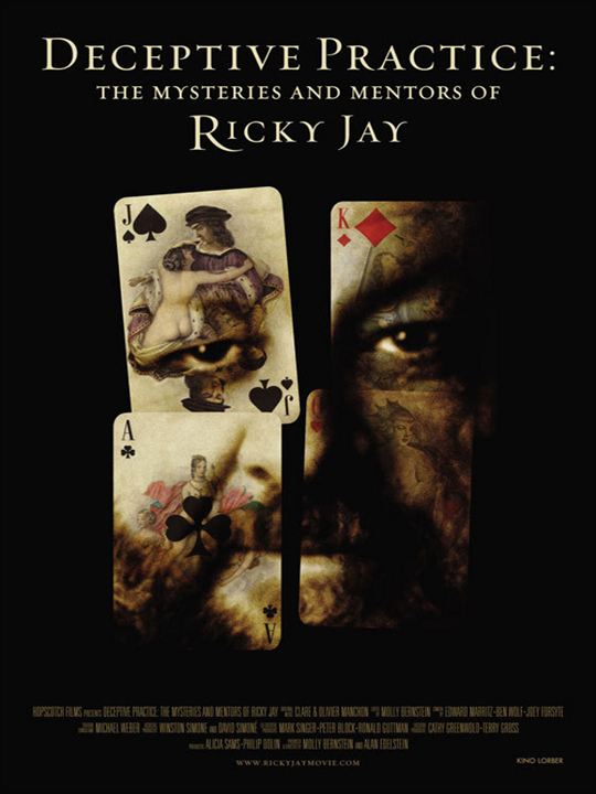 Deceptive Practices: The Mysteries and Mentors of Ricky Jay : Kinoposter