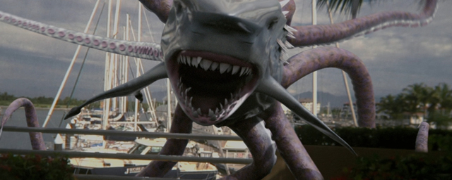 Sharktopus Versus Mermantula Mischung Aus Mensch Piranha Und Tarantel Kampft Gegen Den Hai Oktopus Kino News Filmstarts De