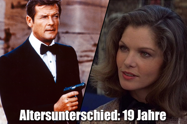 Roger Moore und Lois Chiles in „James Bond 007 - Moonraker“