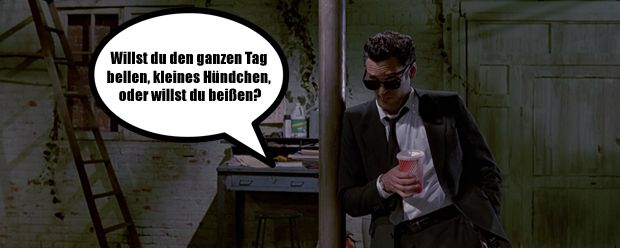 Die 33 Kultigsten Spruche Aus Den Filmen Von Quentin Tarantino Reservoir Dogs Filmstarts De Reinhard Mey Zitat Geburt Portal 2 Zitate