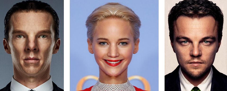 Schonheitsideal Oder Gruselkabinett So Wurden Hollywoodstars Aussehen Wenn Sie Perfekt Symmetrische Gesichter Hatten Filmstarts De