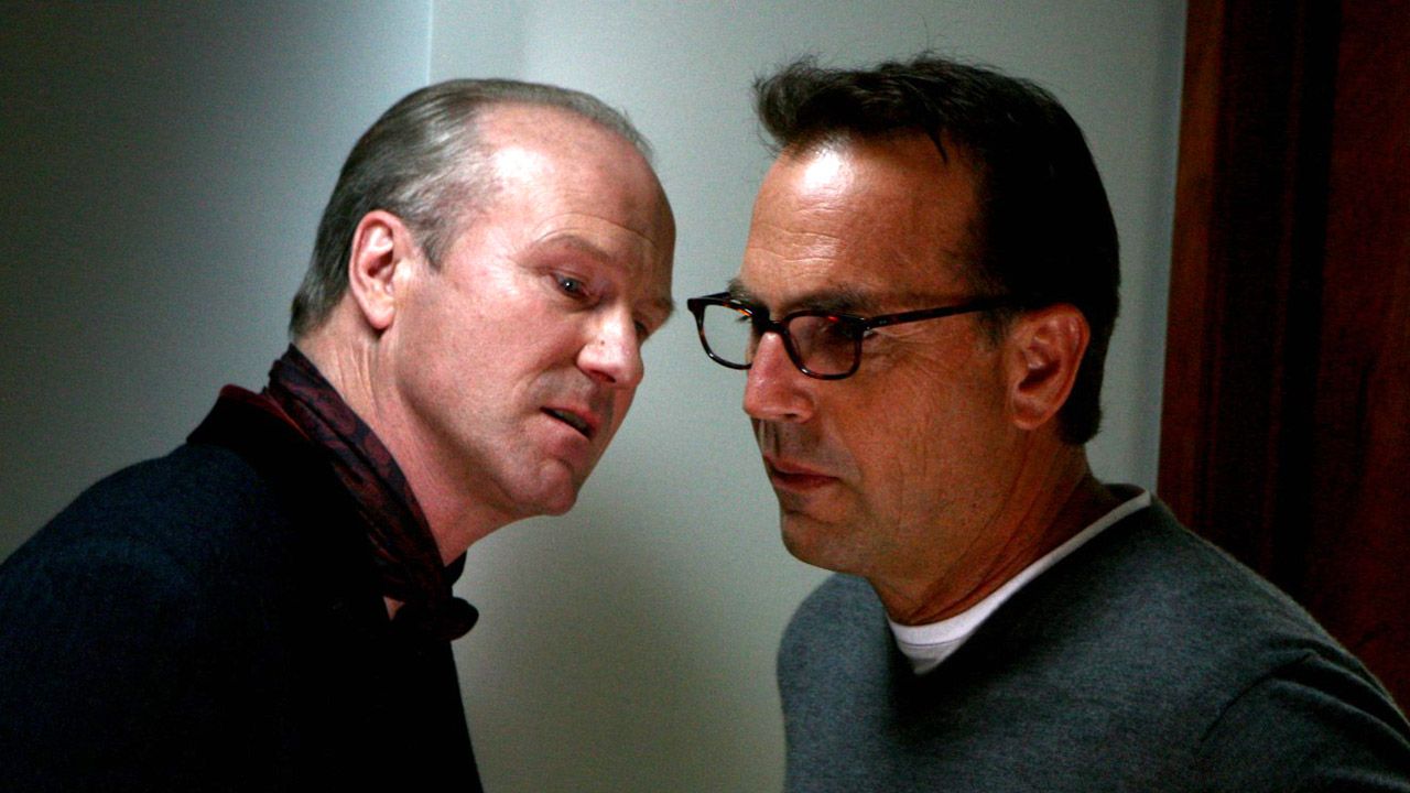 William Hurt (l.) und Kevin Costner