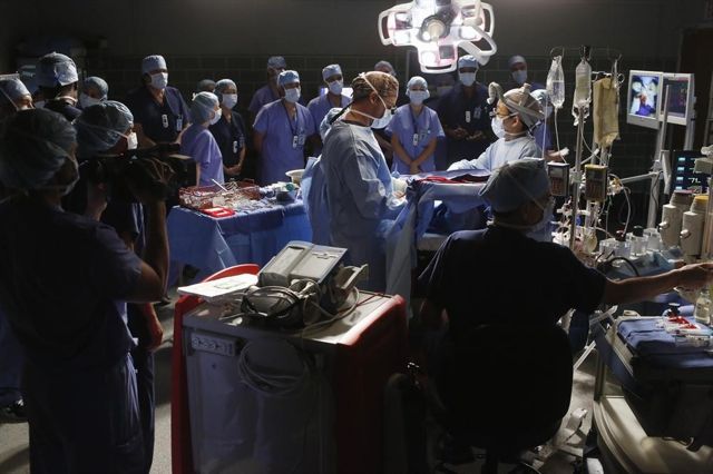 Grey's Anatomy - Die jungen Ärzte : Bild Sandra Oh, Justin Chambers (I)