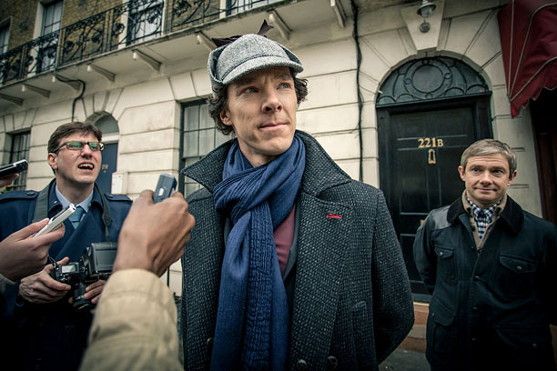 Sherlock : Bild Martin Freeman, Benedict Cumberbatch