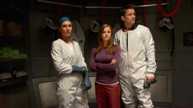 Helix : Bild Kyra Zagorsky, Billy Campbell