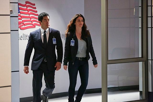 The Mentalist : Bild Tim Kang, Robin Tunney