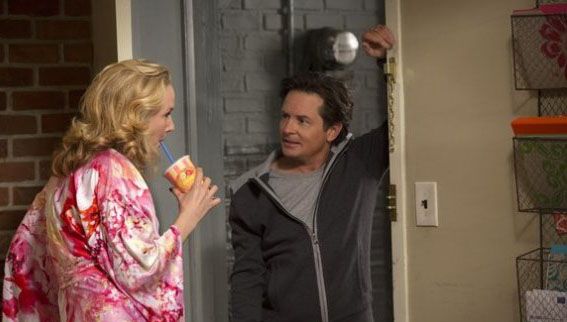 Bild Michael J. Fox, Katie Finneran