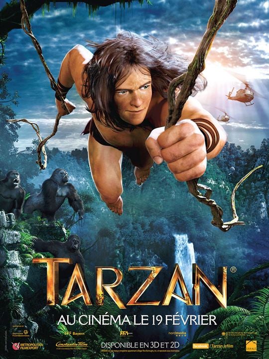 Tarzan 3D : Kinoposter
