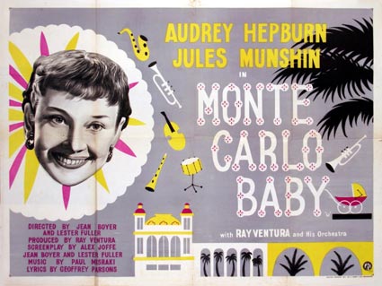 Monte Carlo Baby : Bild Audrey Hepburn