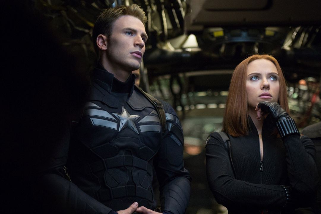 Captain America 2: The Return Of The First Avenger : Bild Scarlett Johansson, Chris Evans