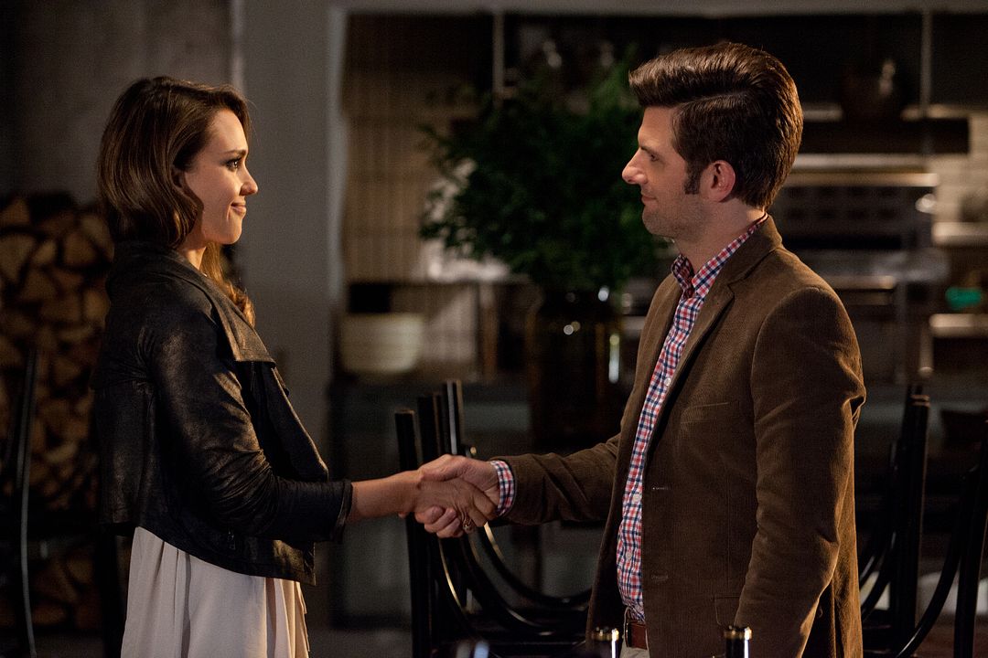 Scheidungsschaden inklusive : Bild Adam Scott, Jessica Alba