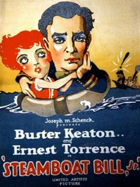 Buster Keaton - Dampfer-Willis Sohn : Kinoposter